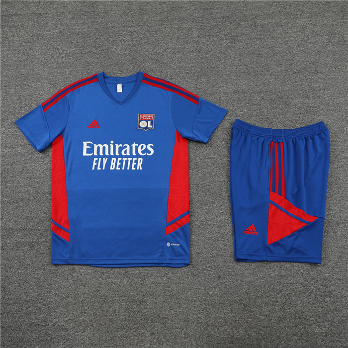 Chandal del Lyon Manga Corta 22-23 Azul - Pantalon Corto